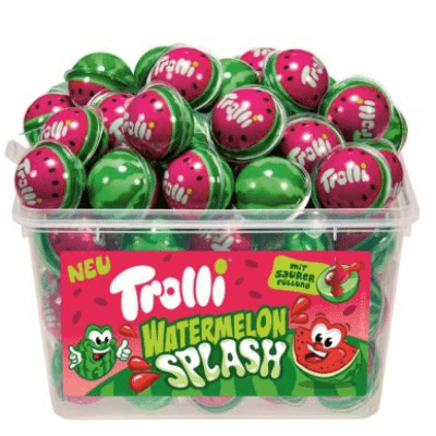 grossiste bonbon pasteque watermelon splash trolli