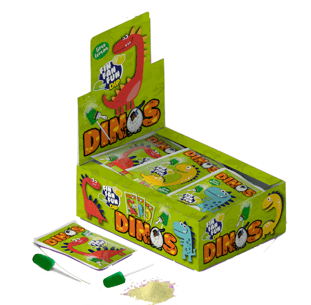 grossiste sucette pied dinausore