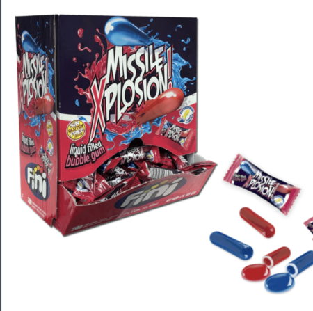 chewing gum Fini Boom Missile Xplosion