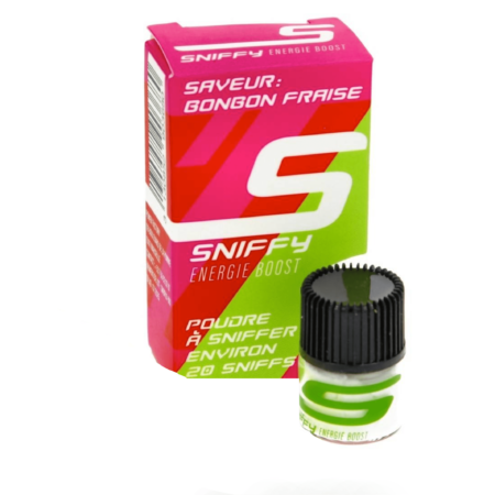 Poudre énergisante Sniffy Bonbon Fraise en gros