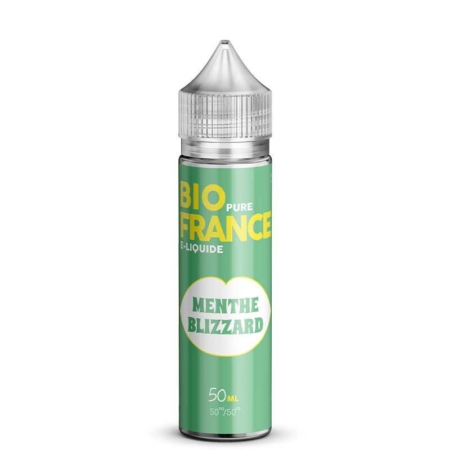 E-Liquide Menthe Blizzard Bio Pure France 50ml