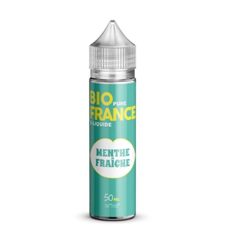 E-Liquide Menthe Fraîche Bio Pure France 50ml